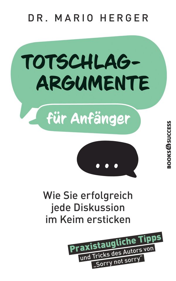 Totschlagargumente für Anfänger - Mario Herger (Buch)