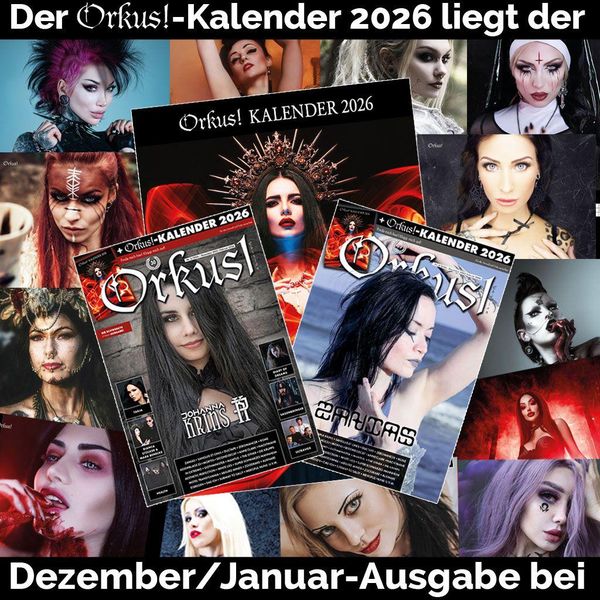 Orkus!-Edition Dezember 2025 /Januar 2026 mit Kalender 2026 (Buch)