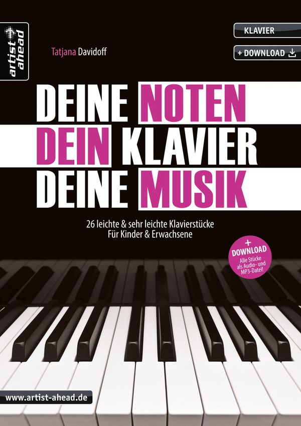 Deine Noten, Dein Klavier, Deine Musik (Buch)
