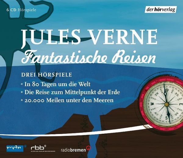 Jules Verne: Fantastische Reisen. Drei Hörspiele (6 CDs)