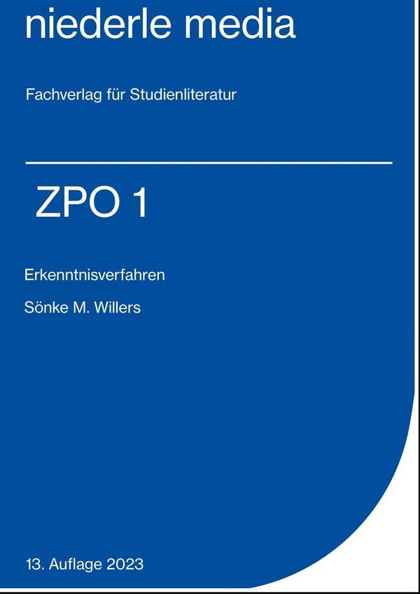 Zpo I - Sönke M. Willers (Buch)