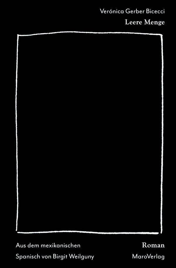 Leere Menge - Verónica Gerber Bicecci (Buch)