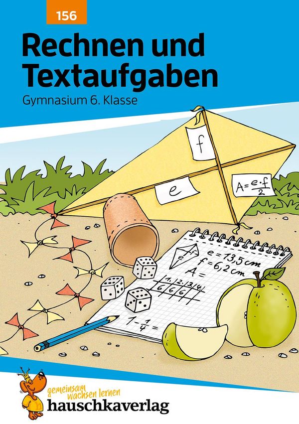 Rechnen und Textaufgaben - Gymnasium 6. Klasse, A5- Heft (Buch)