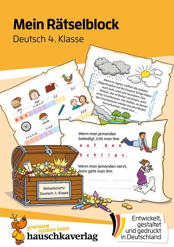 Mein Rätselblock Deutsch 4. Klasse - Christiane Wittenburg (Buch)