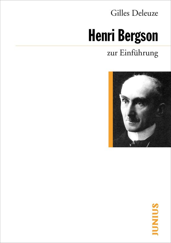 Henri Bergson zur Einführung - Gilles Deleuze (Buch)