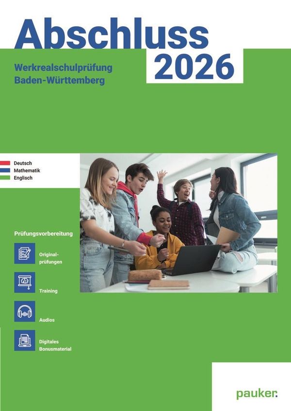 Abschluss 2025 - Werkrealschulprüfung Baden-Württemberg - Aufgabenb...