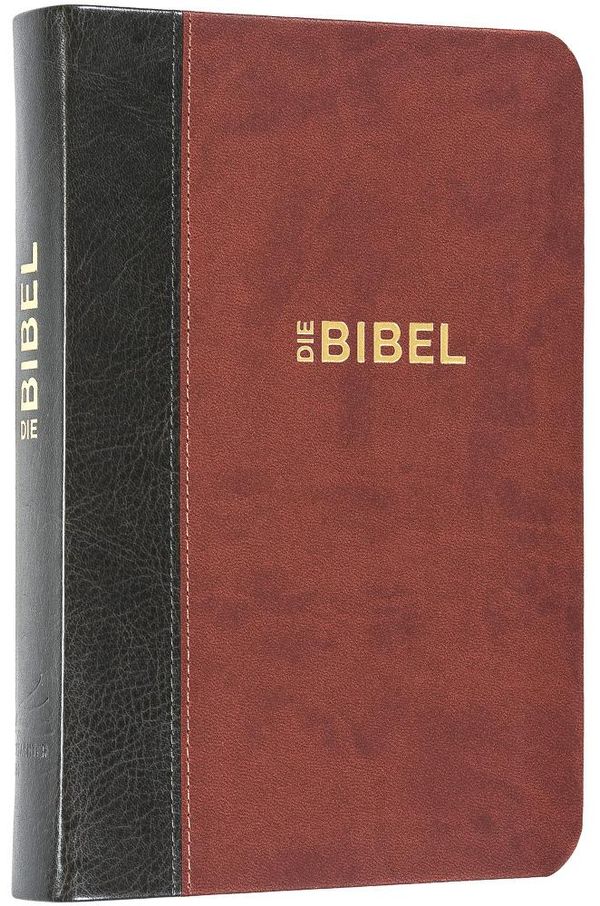 Schlachter 2000 Bibel - Taschenausgabe (Softcover, grau/braun) (Buch)