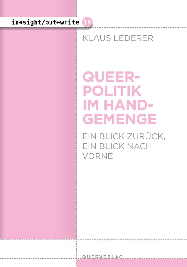 Queerpolitik im Handgemenge - Klaus Lederer (Buch)