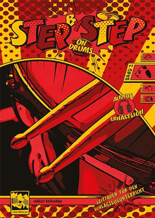 Step by Step on Drums Band 2 - Marco Kurmann (Buch)