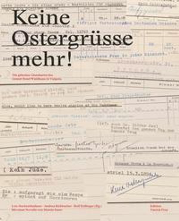 Keine Ostergrüsse mehr! (Buch)