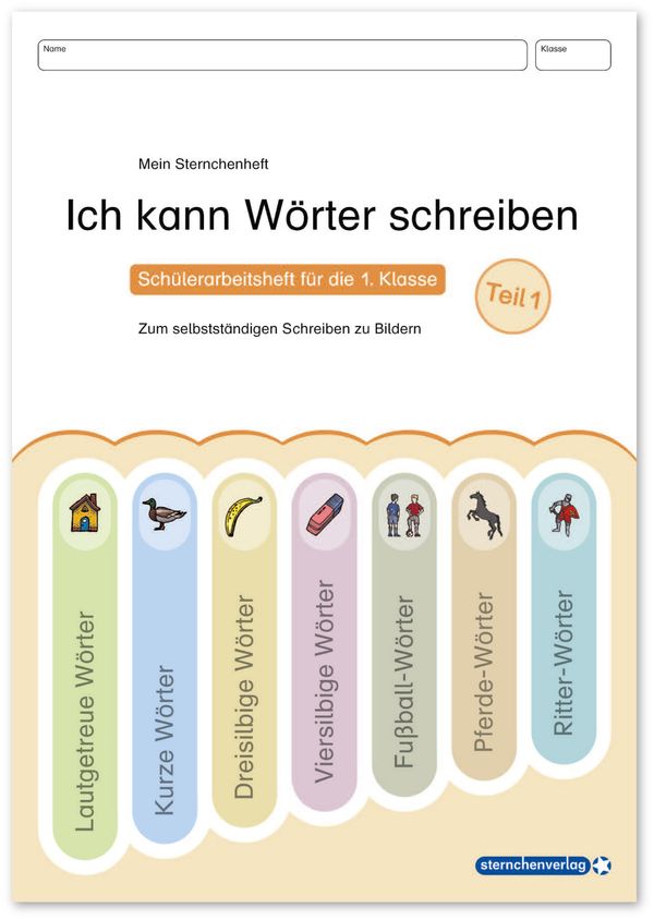 Ich kann Wörter schreiben Teil 1 - Katrin Langhans (Buch)