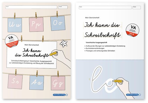 Ich kann die Schreibschrift + Übungsheft zu den Buchstabenverbindun...