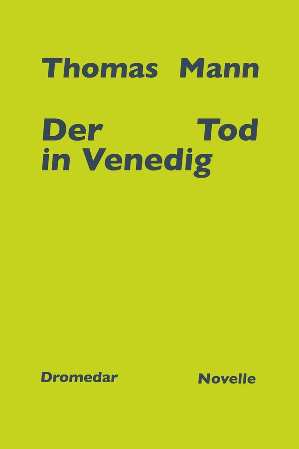 Der Tod in Venedig - Thomas Mann (Buch)