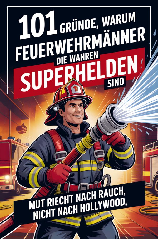 101 Gründe, warum Feuerwehrmänner die wahren Superhelden sind (Buch)