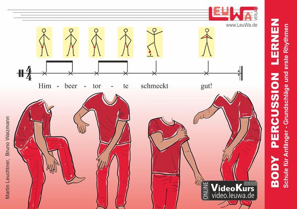 Body Percussion lernen - Martin Leuchtner (Buch)
