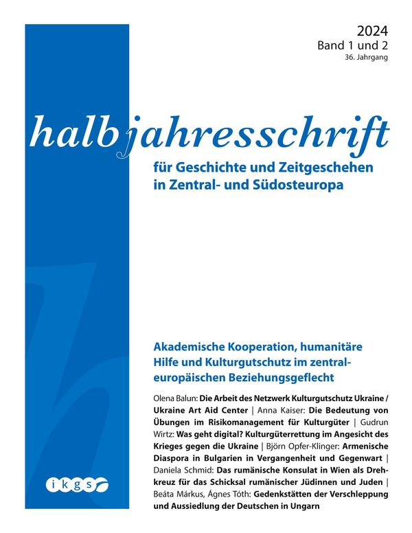Halbjahresschrift 2024 - Olena Balun (Buch)