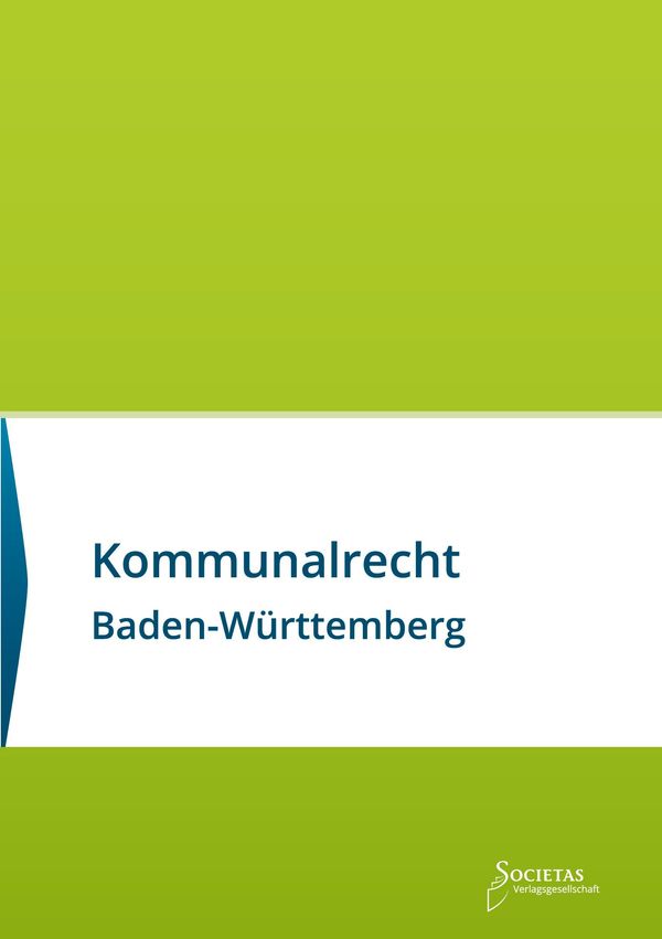 Kommunalrecht Baden-Württemberg (Buch)