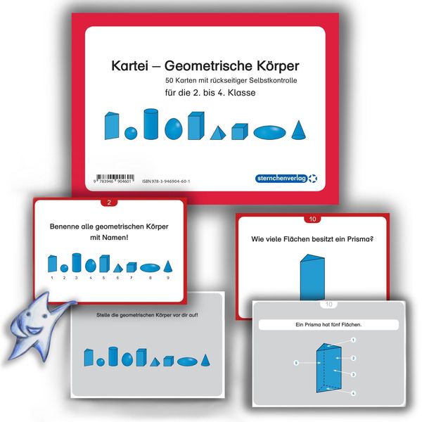Kartei - Geometrische Körper für die 2. bis 4. Klasse (Buch)
