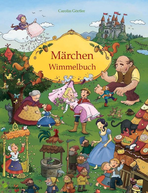 Märchen Wimmelbuch für Kinder ab 3 Jahren (Bilderbuch ab 3 Jahre, M...
