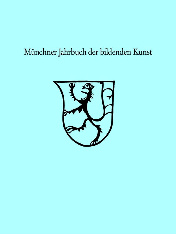 Münchner Jahrbuch der bildenden Kunst 2024 (Buch)