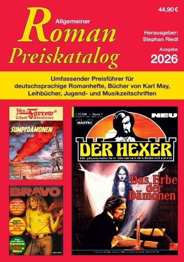 Roman & Musikzeitschriften Preiskatalog 2026 SC - Stefan Riedl (Buch)
