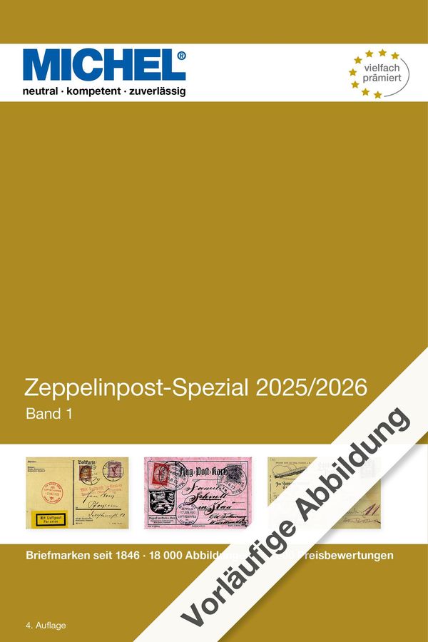 Zeppelin Spezial 2025/2026 Band 1 - Michel-Redaktion (Buch)