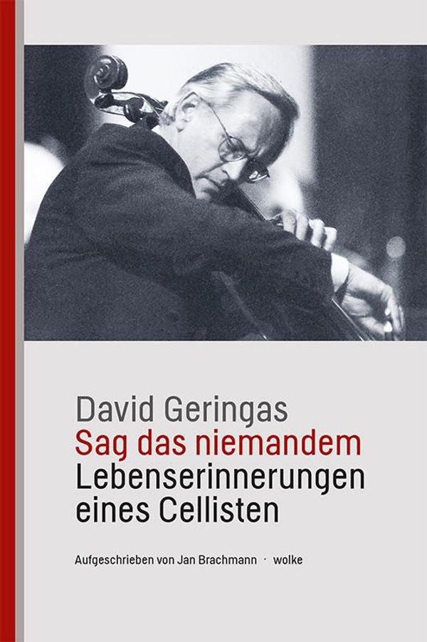 Sag das niemandem - David Geringas (Buch)