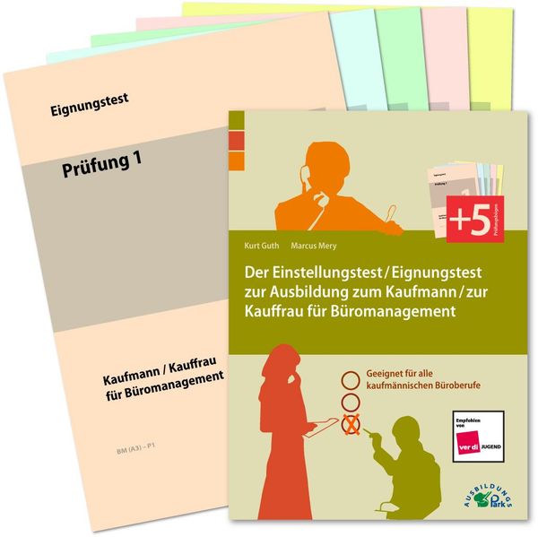 Der Einstellungstest / Eignungstest zur Ausbildung zum Kaufmann / z...