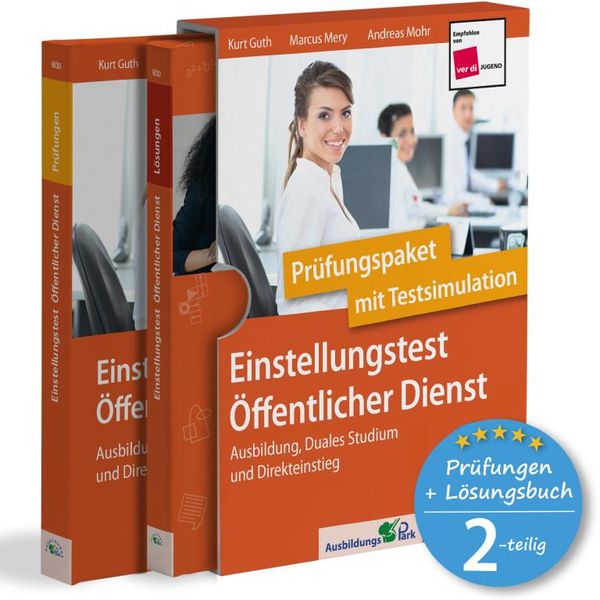 Einstellungstest Öffentlicher Dienst: Prüfungspaket mit Testsimulat...