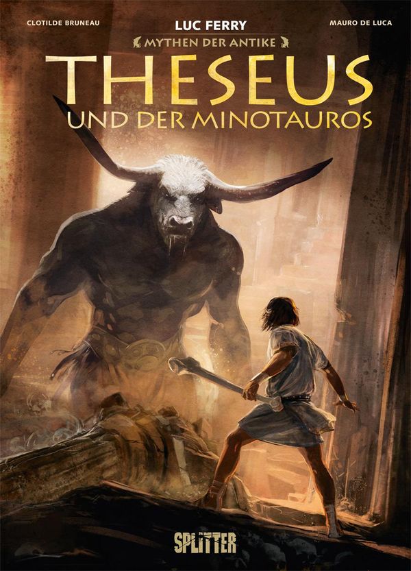 Mythen der Antike: Theseus und der Minotaurus (Graphic Novel) (Buch)