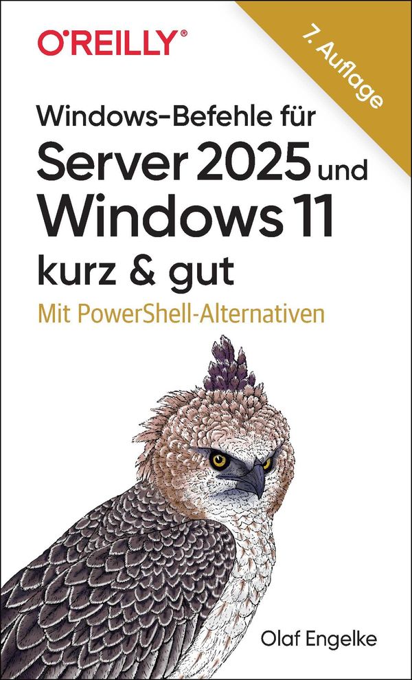Windows-Befehle für Server 2025 und Windows 11 - kurz & gut (Buch)