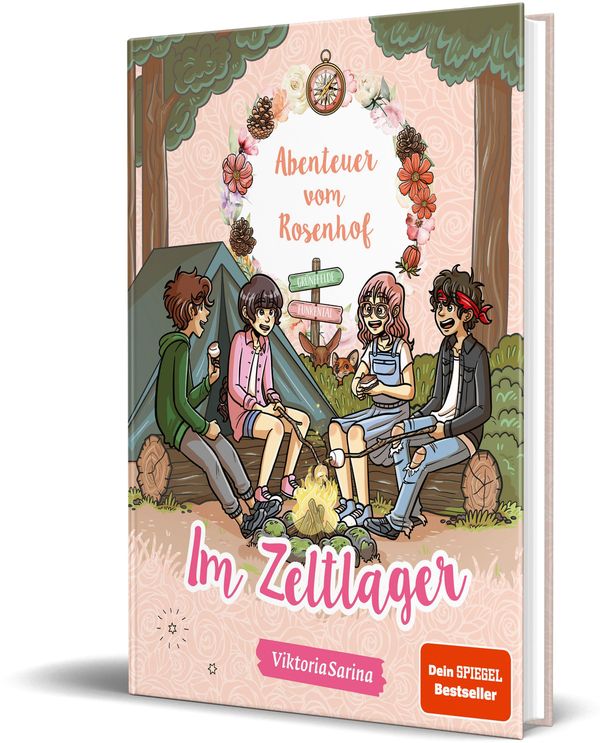 Abenteuer vom Rosenhof. Im Zeltlager - Viktoria Sarina (Buch)