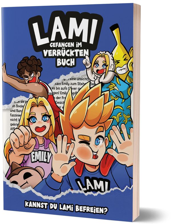 Lami. Gefangen im verrückten Buch - Lami (Buch)