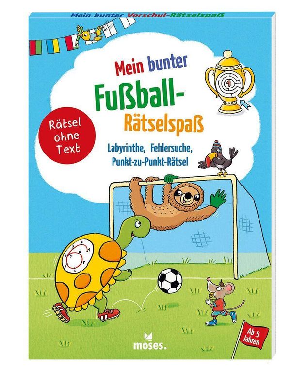 Mein bunter Fußball Rätselspaß (Buch)