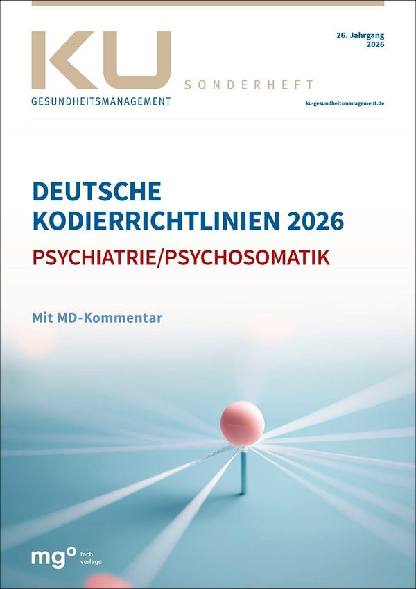 Deutsche Kodierrichtlinien für die Psychiatrie/Psychosomatik 2026 m...
