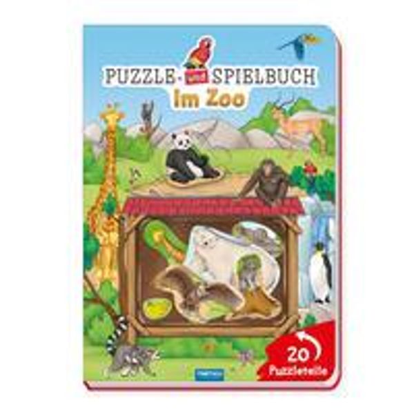 Trötsch Puzzlebuch Spielbuch Im Zoo (Buch)