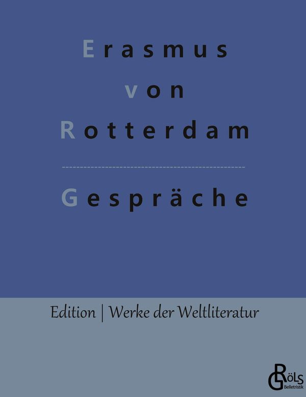 Gespräche - Erasmus von Rotterdam (Buch)