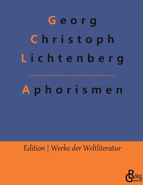 Aphorismen - Georg Christoph Lichtenberg (Buch)