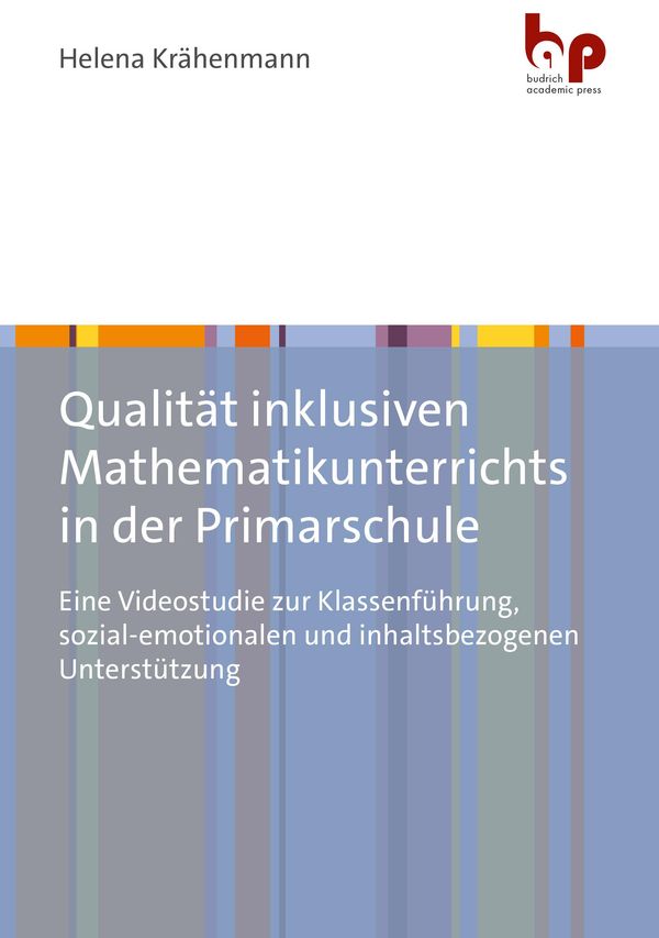 Qualität inklusiven Mathematikunterrichts in der Primarschule (Buch)