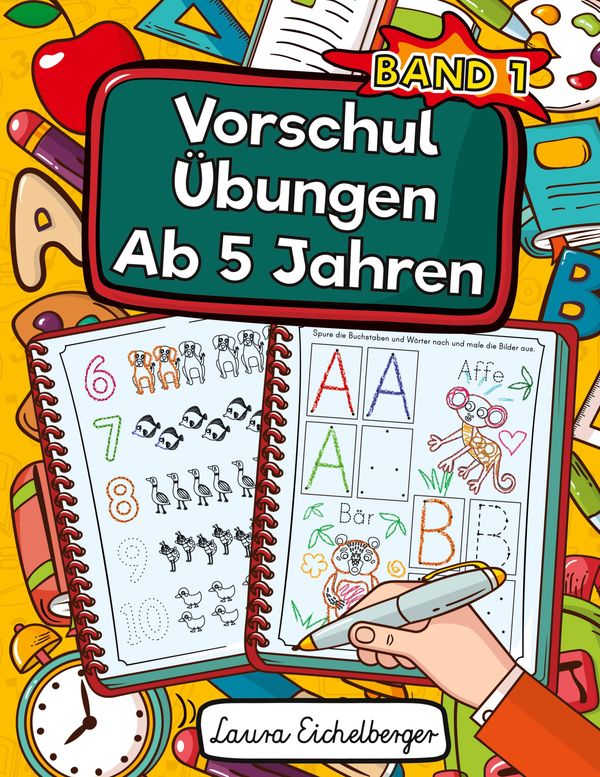 Vorschulübungen Ab 5 Jahren - Laura Eichelberger (Buch)