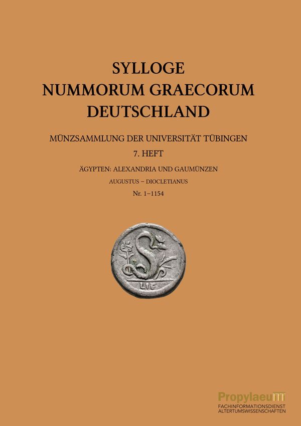 Sylloge Nummorum Graecorum Deutschland - Münzsammlung der Universit...