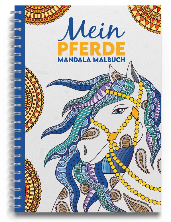 Mein Pferde Mandala Malbuch - Christoph Alexander (Buch)