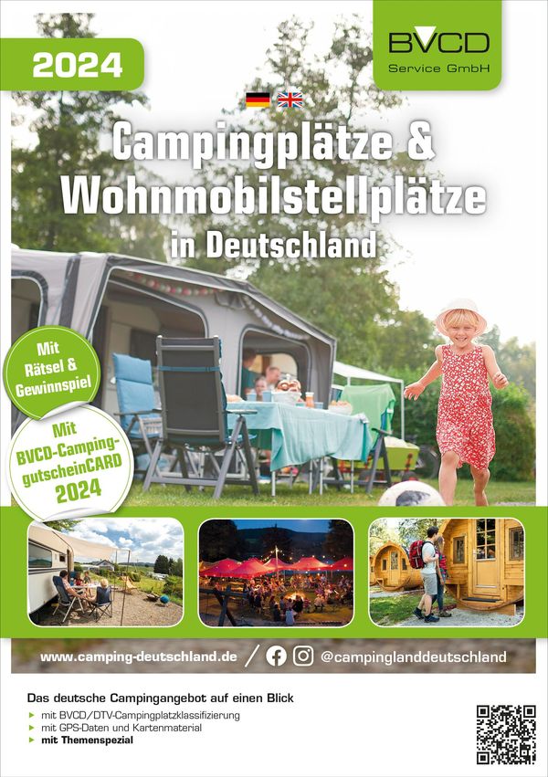 Campingplätze und Wohnmobilstellplätze in Deutschland 2024 (Buch)