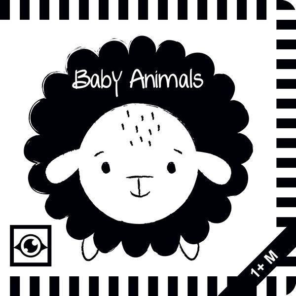 Baby Animals: Kontrastbuch für Babys mit Öffnungen · kontrastreiche...