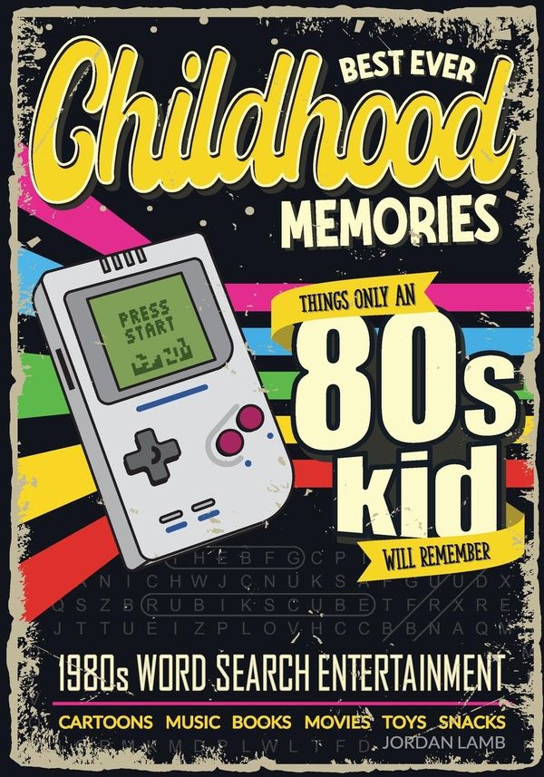 Best Ever Childhood Memories 1980s Word Search Entertainment (Buch)