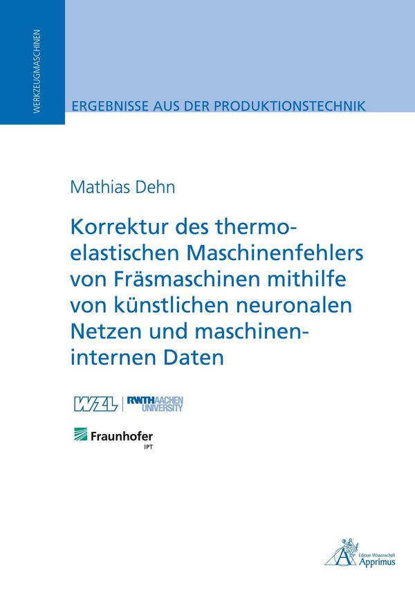 Korrektur des thermo-elastischen Maschinenfehlers von Fräsmaschinen...