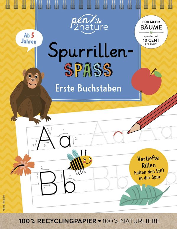 Spurrillen-Spaß Erste Buchstaben (Buch)