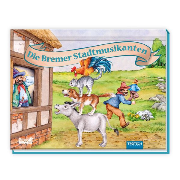 Trötsch Märchenbuch Pop-up-Buch Die Bremer Stadtmusikanten (Buch)