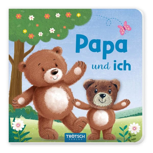 Trötsch Fingerpuppenbuch Papa und ich (Buch)
