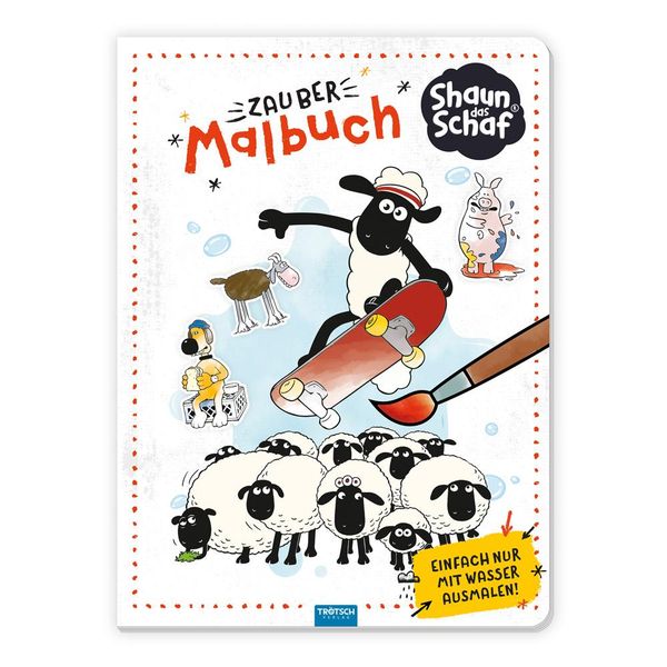 Trötsch Shaun das Schaf Zaubermalbuch (Buch)